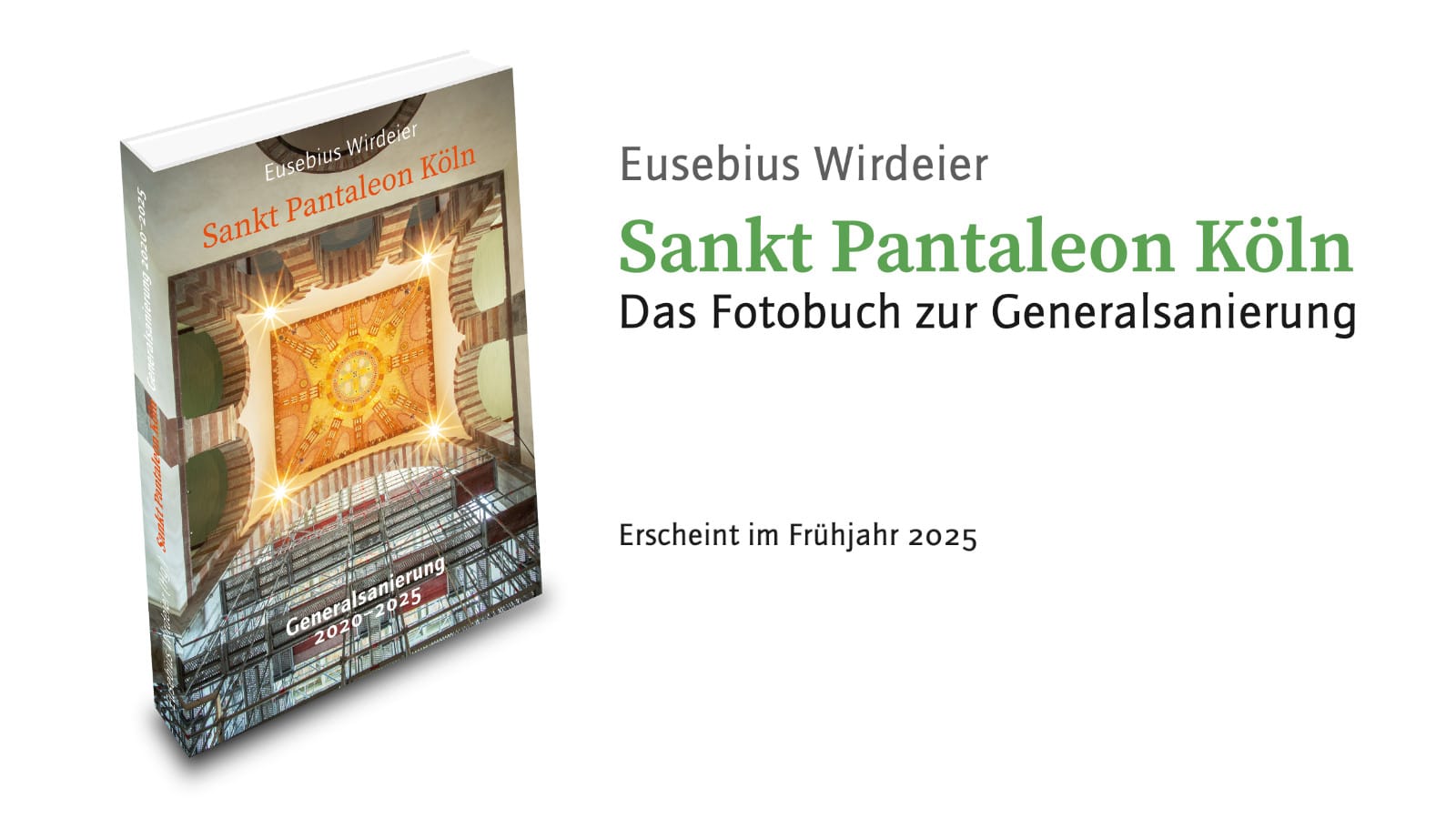 Buchankündigung für Frühjahr 2025 Fotobuch zur Generalsanierung